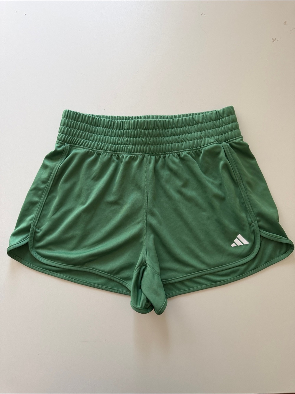 adidas Women's Green Athletic Running Shorts